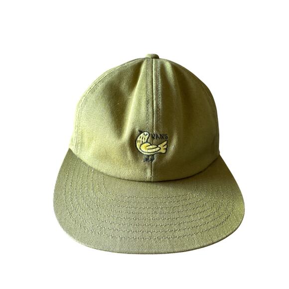 Vans Yellow Bird on Olive Green Low Profile Clipback Hat - Picture 1 of 6